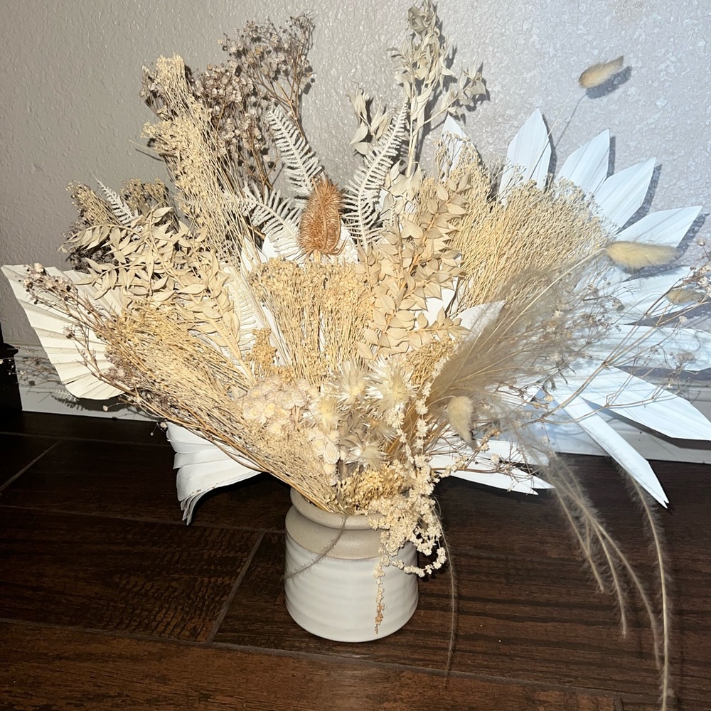 Idlewild Dried Floral Arrangement w/ Vase